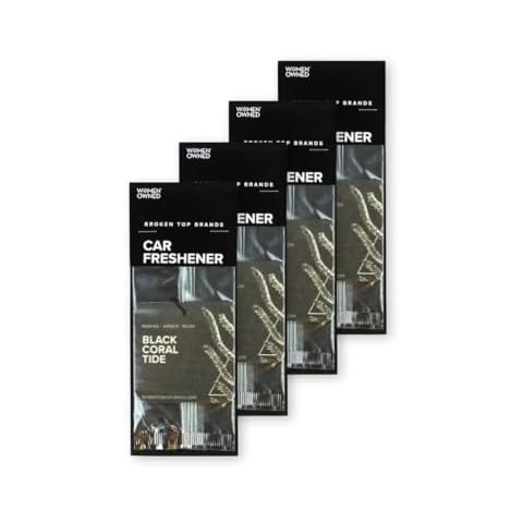 Black Coral Tide Car Air Freshener, Pack of 4 Cover