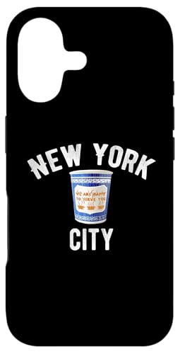 Carcasa para iphone 17 taza de café griego nyc diseño de nueva york