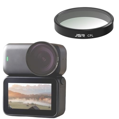 DJI Osmo Nano 専用 フィルター/レンズフィルターセット アルミニウムフレーム + 光学ガラス レンズ保護 撥水防汚 装着簡単 複数コーティングHDガラス (CPL)