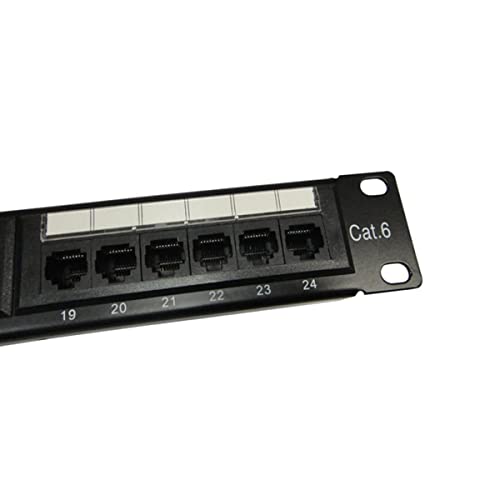 SECCON PATCH PANEL CAT.6 24 PORTAS WT-2178C-110-24P