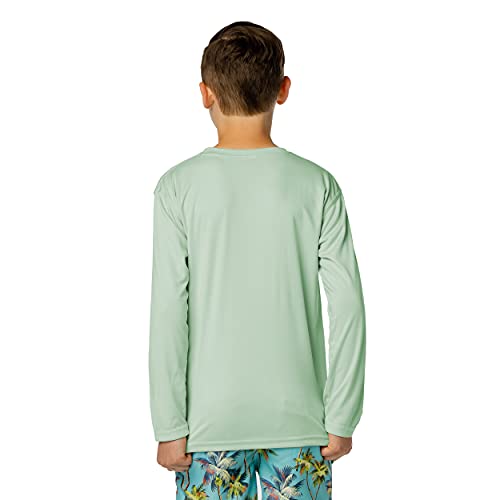 Vapor Apparel Youth Boys and Girls UPF 50+ Quick Dry Sun Protection Outdoor Swim Performance Rash Guard Long Sleeve Shirt2