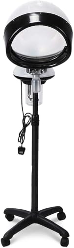 1Pcs Head Steamer Stand Hair Dryer,Adjustable Height Salon Steamer &Conditioning Spa Machine, Professional Hot Oil Hair Steam for Spa Home Hairdressing-Color As Per Stock