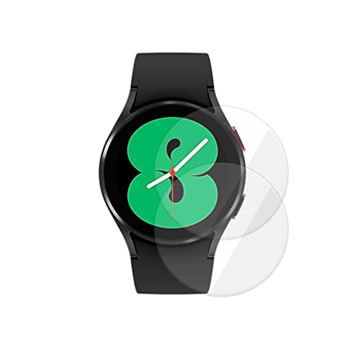 Image of Tempered Glass Screen Protector for Samsung Galaxy Watch 7 / Watch 6 / Watch 5 / Watch 4 (44mm) (1.4 inch inch) (Pack of 2)