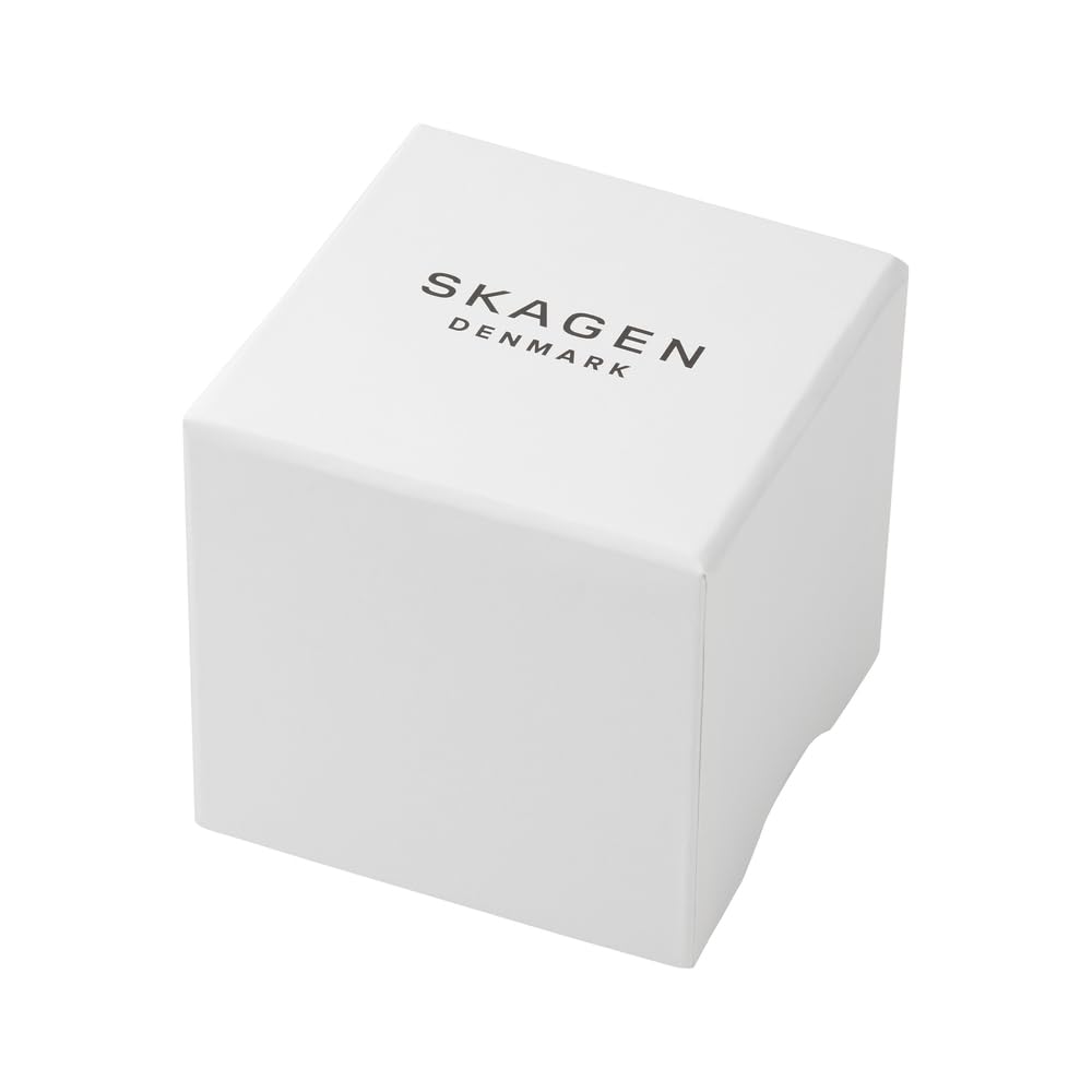 Skagen męski zegarek Grenen, mechanizm zasilany energią słoneczną z trzema wskazówkami i paskiem ze stali szlachetnej lub skóry