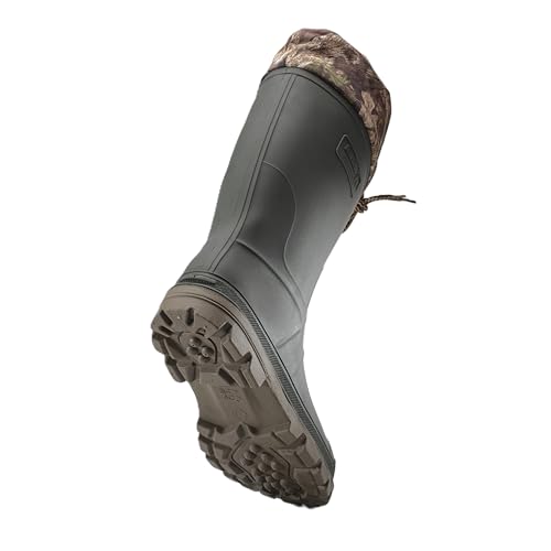 Image of Kamik Insulated Snow Boots - Waterproof Hiking Shoes for Men - Oil-Resistant Winter Boots for Men - Comfortable Down to -40F - Winter Shoes for Men - Oil & Acid Resistant Rubber Outsole