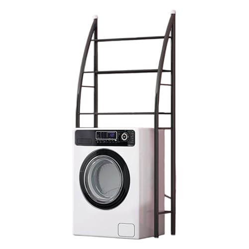 Étagère de salle de bain réglable : gagnez de la place au-dessus du lave-linge