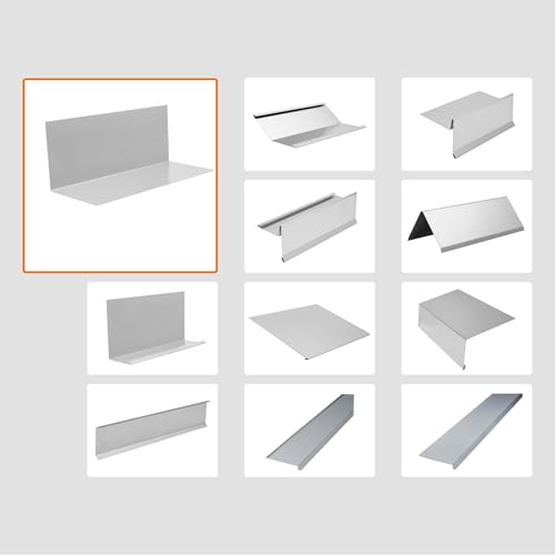 Tôle d'angle aluminium 200cm INEFA pour stopper infiltration eau angle de toit - 6