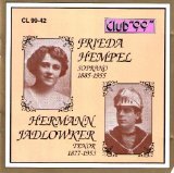 Hempel and Jadlowker Arias, Duets, and Songs by Puccini, Gounod, Meyerbeer, Donizetti, Bizet, Verdi, Giordani, Carissimi, Schubert, Caccini, and