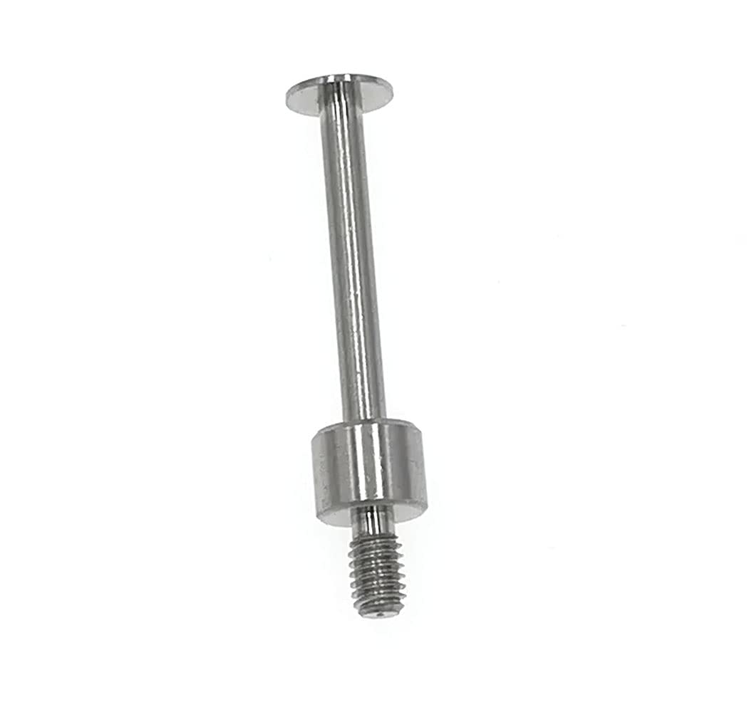Produktbild von SUXING Messeinsätze Für Messuhren – Stahl, Ø10/15/20 Mm, Länge 5/10 Mm, M2,5 Gewinde, Plan