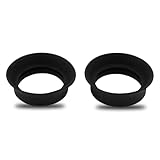 2 Stück Scope-Okular-Augenmuschel, Mikroskop-Okularabdeckung, Faltbare Okular-Augenmuschel aus Weichem Gummi, für 28–32 Mm Monokular-Binokular, mit Innendurchmesser von 30