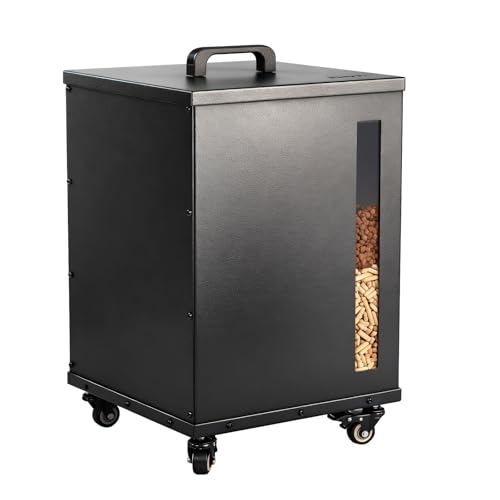 Rayzi 66lb Carbon Steel Pellet Bin