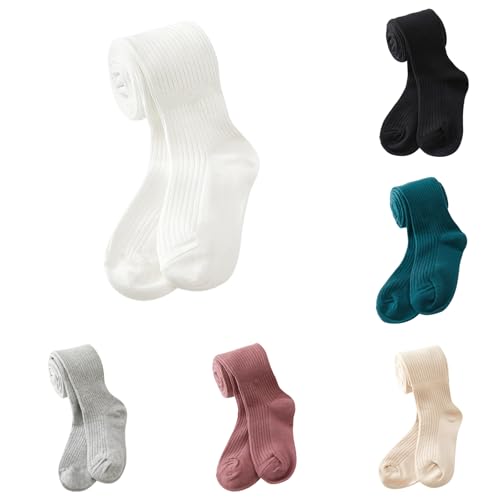 Girls Legging Tight Flared Lace Footless Knitted Stocking Pant Girls Cotton Tights Cable Pants for Kids