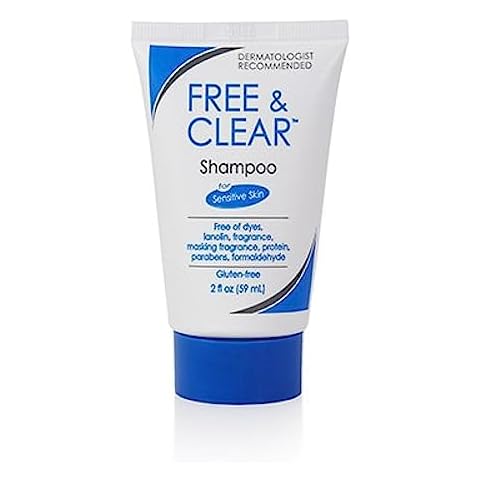 Free & Clear Shampoo, 2 Ounce Travel Size (Pack of 3) Cover