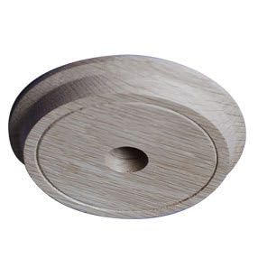 Lamps And Lights Oak Wooden Ceiling Rose Large (Oak)