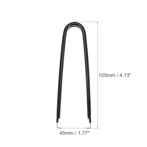 Image of uxcell IC Puller Chip Extractor Stainless Steel with Insulated Vinyl Grip Black 5 Pack