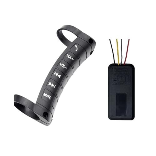 Commande Universelle Sans Fil Au Volant Voiture Bouton Multifonction Lecteur DVD, Navigation GPS, Radio, Télécommande Bouton de Commande Multifonction du...