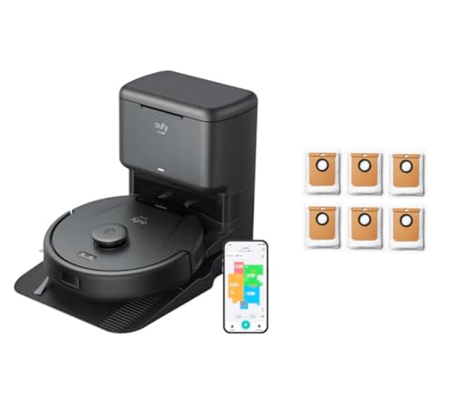 eufy L60 Robot Vacuum with Self Empty Station, Hair...