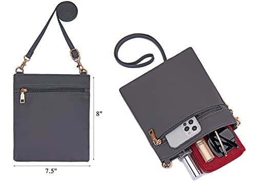 Large Crossbody Bags Ladies Shoulder Handbags Purse and Wallet Set for Women Totes Hobo Purses3