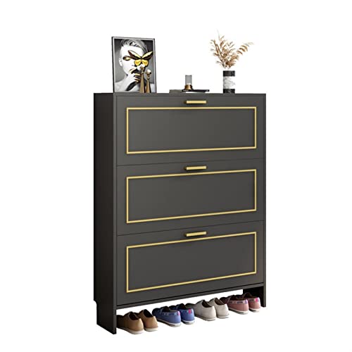 Shoes Organizer Bedroom Shoe Rack Ultra-Thin Large-Capacity Shoe Cabinet Modern Minimalist Household Storage Shoe Rack Organizer Storage Shelves(80x17x118cm A)