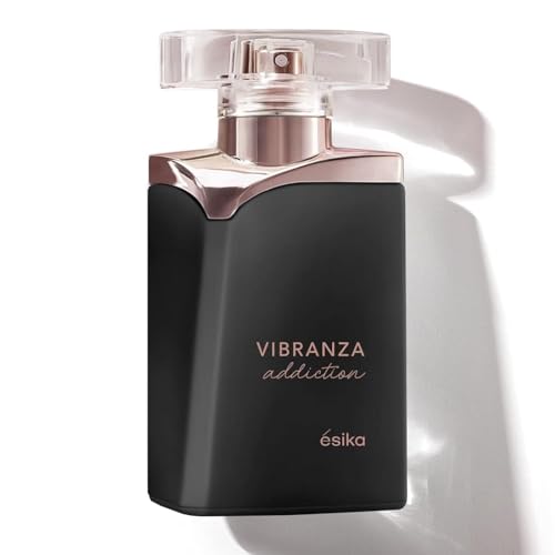 ésika - Vibranza Addiction 45 ml, Perfume para Mujer, Fresco y de Larga Duración, Familia Olfativa Floral Oriental, Perfume Femenino, Sensual y Atrevido, de Muy Alta...
