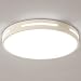 Produktbild Kimjo LED Deckenleuchte 30W Kaltweiß 6000K Ø 30 cm, Deckenlampe 2500LM IP20 85-265V für Schlafzimmer Wohnzimmer Küche Korridor, Wohnzimmerlampe Schlafzimmerlampe Runde Deckenleuchte Moderne Weiß