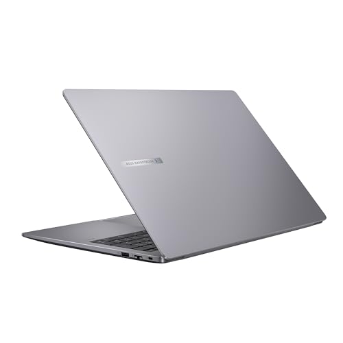 Image of ASUS ExpertBook P3 16 inch Business Laptop, AMD Ryzen AI5 330 PProcessor, 16GB RAM, 512GB SSD, WiFi 7, Windows 11 Pro, Misty Grey, PM3606CKA-XS54