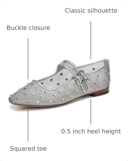 Image of Sam Edelman Women's Michaela Mesh Ballet Flats