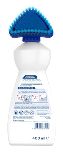 Dr Beckmann Upholstery Stain Remover, 400Ml, Removes Even Stubborn Stains And Odours From Sofa, Couch, Car Seats, Office Chairs, Mattresses & More, With Applicator Brush, Sofa Cleaner, Pack Of 2