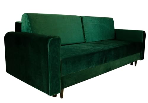 Schlafsofa mit Bettkasten 191x61 cm (Liegefläche 195 x 145 cm) – mit...