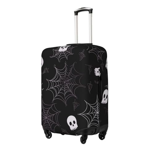 Travel Luggage Cover for Suitcase Tsa Approved, Washable Elastic Suitcase Protector, Halloween Goth Suitcase Cover Anti-scratch Baggage Cover Fits 22-24 Inch Luggage Sleeve X-Large2