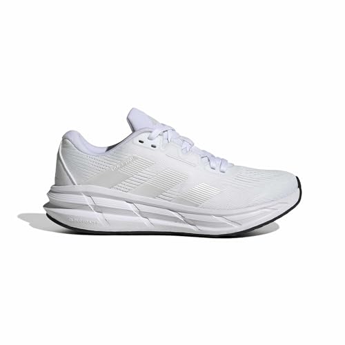 adidas Questar 3 Running Shoes, Scarpe Basse Non da Calcio, Cloud White/Cloud White/Core Black, 37 1/3 EU