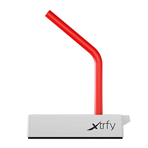 XTRFY B4 Mouse Bungee Retro, Braccio Flessibile in Silicone, Base Stabile, Fondo in Gomma Antiscivolo, Compatto e Comodo - Mouse gaming - Immagine 1
