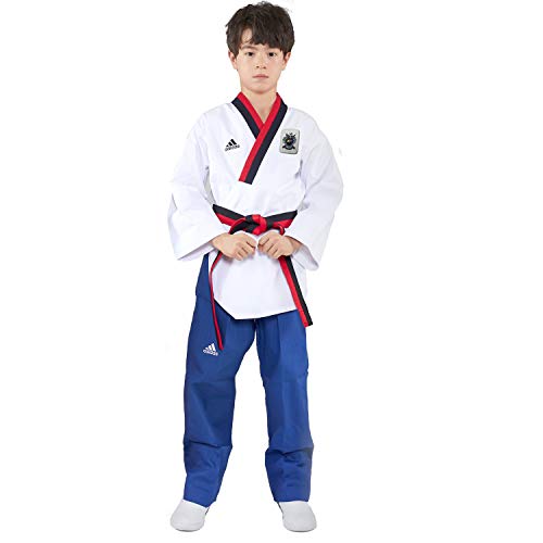 adidas Youth Taekwondo Poomsae Uniform - Male - 140 (0)