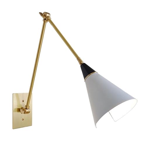 Luminaire mural en laiton véritable design nordique épuré ZR98US