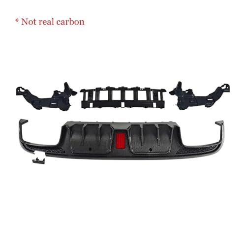 Diffuseur arrière W205 C63 AMG avec lèvre splitter pour aérodynamisme berline