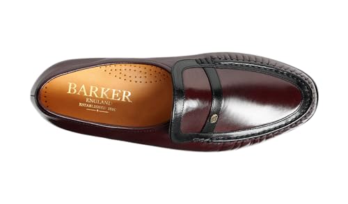 BARKER Jefferson Handcrafted Men's Leather Loafers - Elegant Slip-On Dress Shoes for Every Occasion3