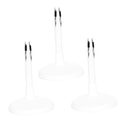 Kisangel Doll Stands Display Holders 3pcs Doll Bracket Support for Easy Assembly