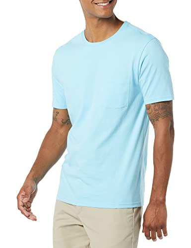 Image of Amazon Essentials Men's Short-Sleeve Crewneck Pocket T-Shirts
