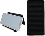 Portable Foldable Silicone Flexible Phone Holder, Universal Multifunctional Phone Stand Mount Long Flight Essentials & Gadgets for Desk Phones Tablets Game Consoles (Black)