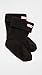 Hunter Womens Short Boot Socks Black LG (Women's Shoe 8-10) One Size