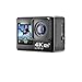 Action Cam, Impermeabile 4K 60FPS Anti-shake Action Camera Doppio...