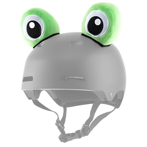 YUPZAR Decorazione casco moto rana peluche accessori casco divertenti casco bici casco sci casco skateboard casco bambini casco cosplay casco Decorazione