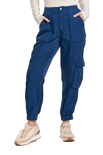 DEAR JOHN Sandy Super High Rise Ankle Trouser Pants