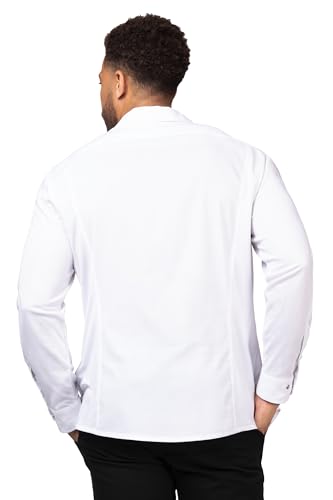 Chef Works Mens Seville Shirt with Mesh Panels2