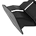 Airshi RC Rear Spoiler Wing, Cool Style Black High Strength RC Car Rear Wing for RC Car SCY 16101 16102