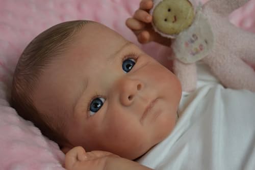 Muñeca Reborn Silicona Realista Bebé 18 Pulgadas miniatura 5