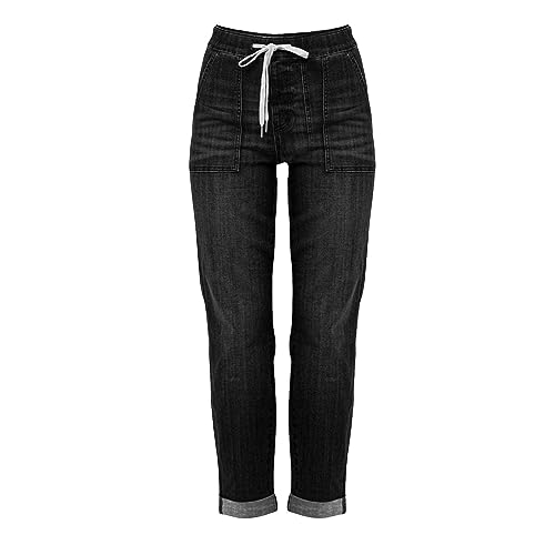 Monatsabrechnungen Anzeigen Tagesangebote Heute Jeans Damen Baggy Jeanshose Sommerhose Sommer Hosen Sommerjeans Kurzgröße Boyfriend Mom Jeans High Waist Stretch Y2K Freizeithose Unter 10 Euro Artikel