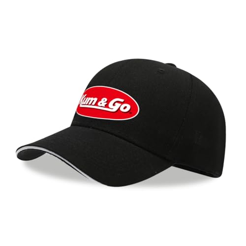 Kum & Go Logo Gorra Negra Ajustable miniatura 1
