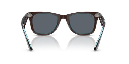Image of Ray-Ban Rb2140f Original Wayfarer Low Bridge Fit Square Sunglasses for Men for Women