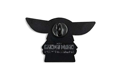 Star Wars Toynk Exclusive Enamel Lapel Pin - The Mandalorian Cartoon Child Baby Yoda Ears Up Collectible Badge for Backpacks, Clothes, Bags, Jackets, Hat Accessories3